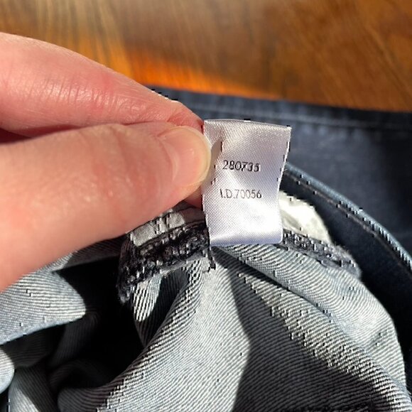 ANN TAYLOR LOFT Modern Skinny Jeans Dark Wash Zip Fly Full Length sz 4 / 27 W27 - Picture 9 of 12